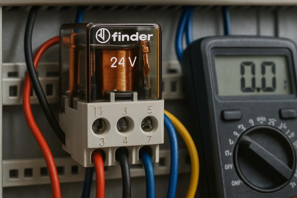 Découvrez notre guide complet pour le branchement des relais Finder 24V, avec des instructions claires et des conseils pratiques pour une installation efficace et sûre.