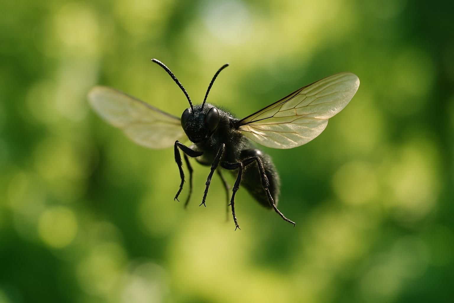 Découvrez comment identifier facilement l'insecte noir qui vole grâce à nos conseils simples et efficaces pour mieux comprendre ces petits visiteurs.