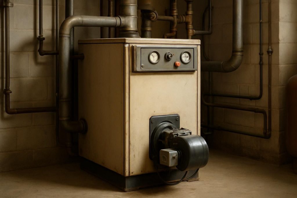Découvrez la chaudière fioul Diétrich de 1990, alliant performance durable et fiabilité éprouvée pour un chauffage efficace et économique.